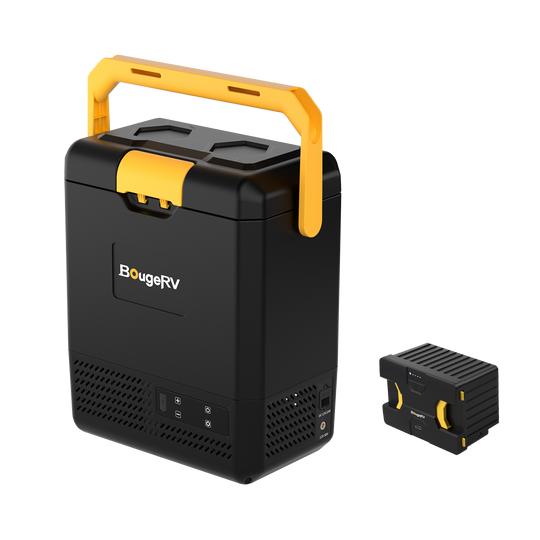 12V mini fridge with battery