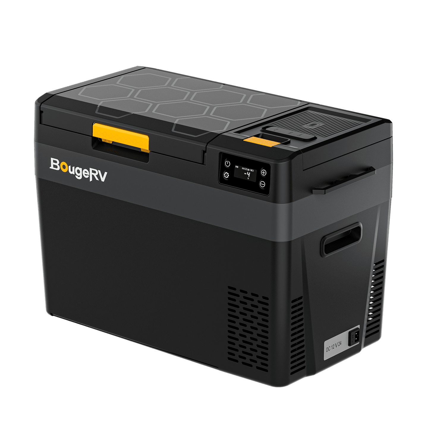 Product photo of BougeRV New CRX3 30QT 12V Portable Electric Cooler Fridge with 240Wh Battery