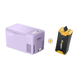 purple mini fridge and battery