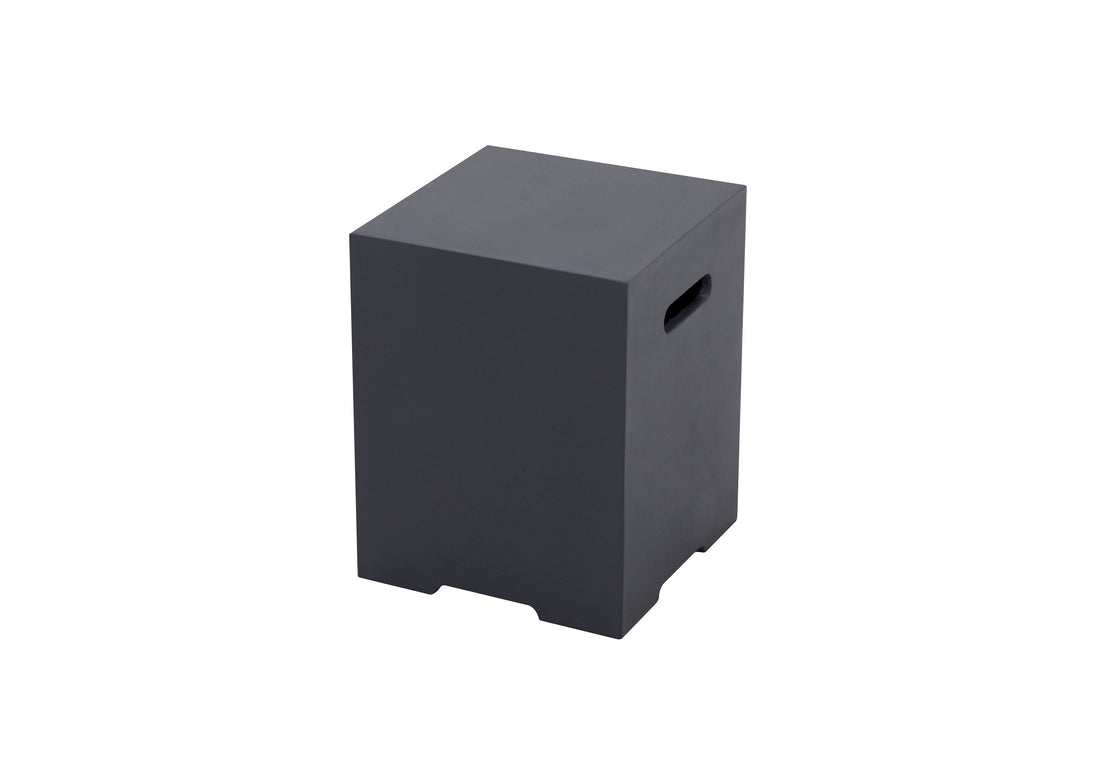 Square Tank Cover - Dark Gray Smooth