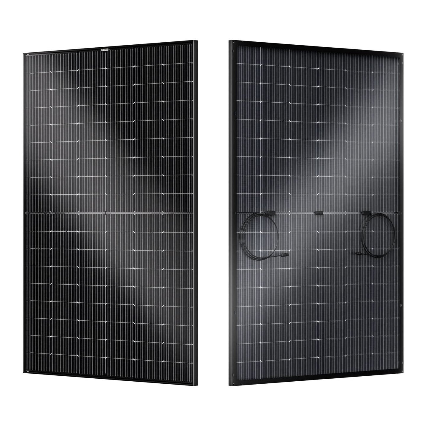 Product photo of BougeRV 400 Watt N-Type Rigid Bifacial 16BB Mono Solar Panel