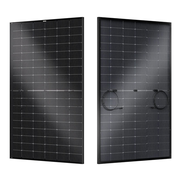 Product photo of BougeRV 400 Watt N-Type Rigid Bifacial 16BB Mono Solar Panel