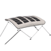 bimini boat with solar panels