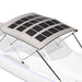 bimini boat with solar panels