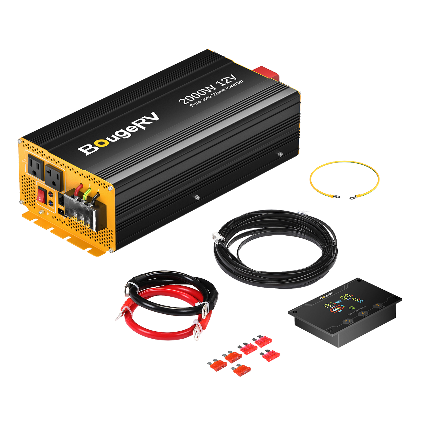 Product photo of BougeRV 12V 400W ShadePower Yuma CIGS Flexible Solar Kit (Adhesive)