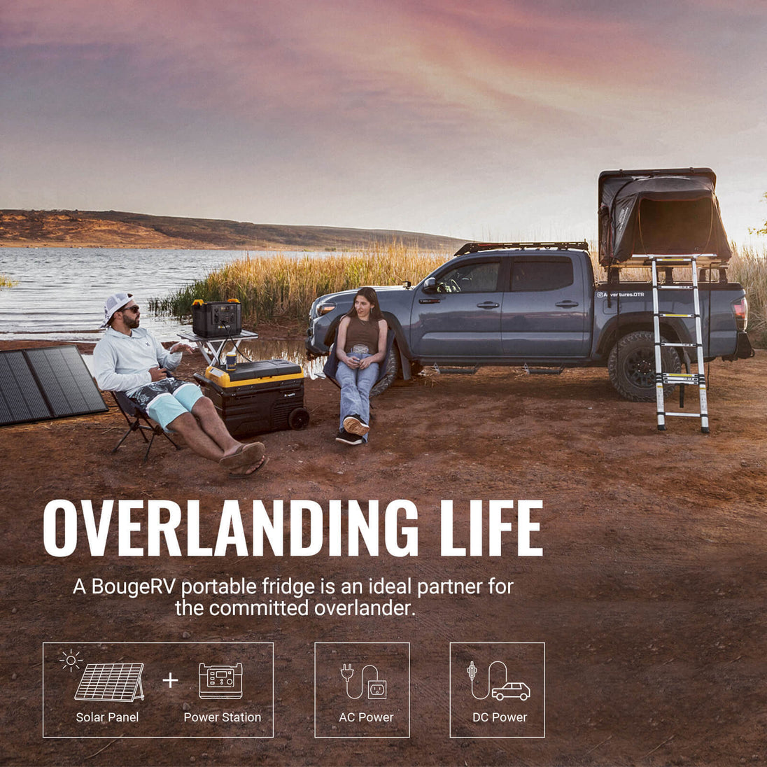 BougeRV CR55 portable fridge
