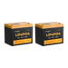 Product photo of BougeRV 12V 100Ah Group 24 Solar LiFePO4 Battery