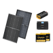Product photo of BougeRV 12V 400W TOPCon Rigid Solar Kit
