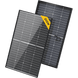 BougeRV 200 Watt bifacial solar panel