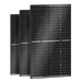 3 200W solar panels