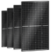 4 200W rigid solar panels
