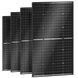 4 200W rigid solar panels