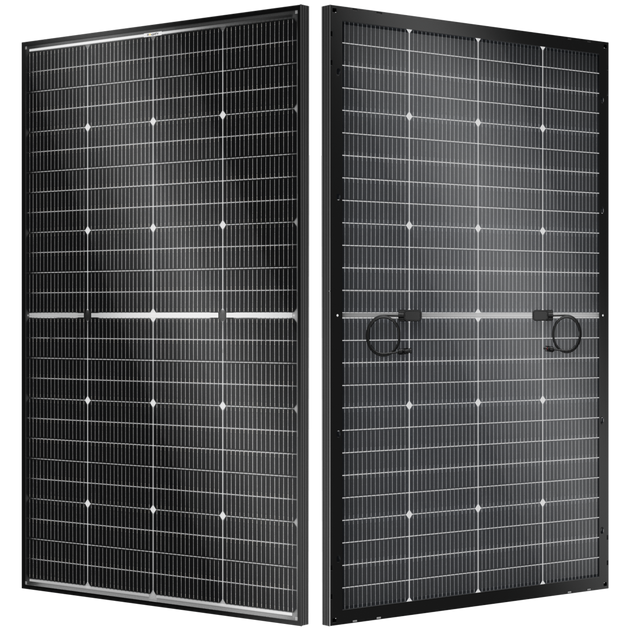 BougeRV 200 Watt bifacial solar panel