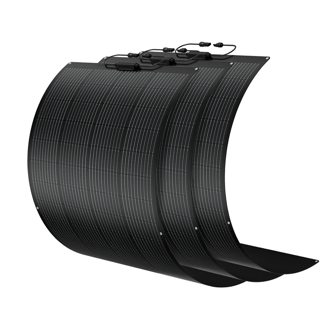 Product photo of BougeRV Arch 200 Watt Fiberglass Flexible Curved Solar Panel