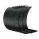 Product photo of BougeRV Arch 200 Watt Fiberglass Flexible Curved Solar Panel