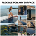 Product photo of BougeRV 400W CIGS Solar Panel (Square with Adhesive) (100W*4pcs)