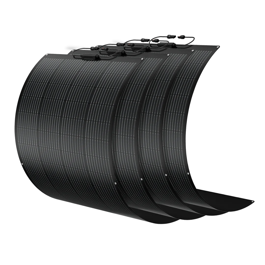 Product photo of BougeRV Arch 200 Watt Fiberglass Flexible Curved Solar Panel
