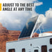 BougeRV 58in Adjustable Solar Panel Tilt Mount Brackets