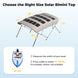 BougeRV Solar Bimini Top 4Bow 91-96W
