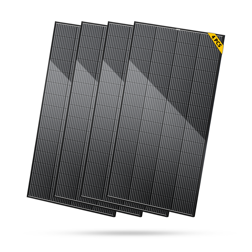 Product photo of BougeRV Bifacial 600 Watts 12BB 12V/24V Rigid Solar Panel