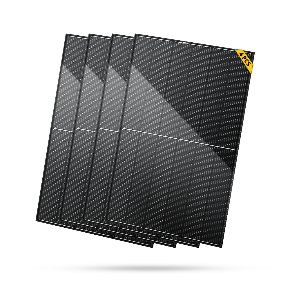 BougeRV 800W solar panel 2-pack