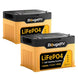 Product photo of BougeRV 12V 1280Wh/100Ah Self-Heating LiFePO4 Battery