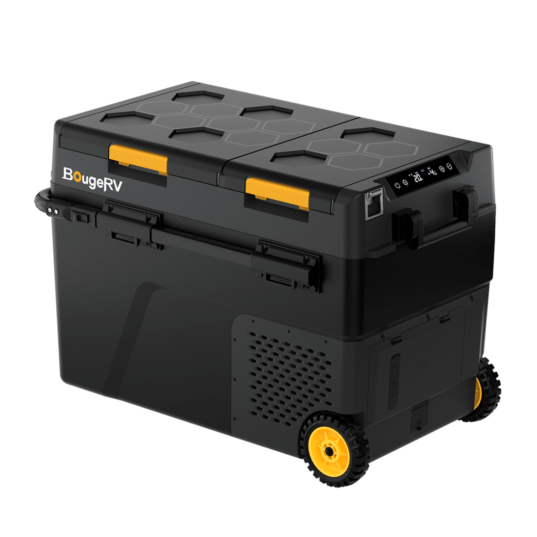 Product photo of BougeRV New CRD2 V2.0 52QT Dual Zone 12V Portable Fridge - Fridge Only