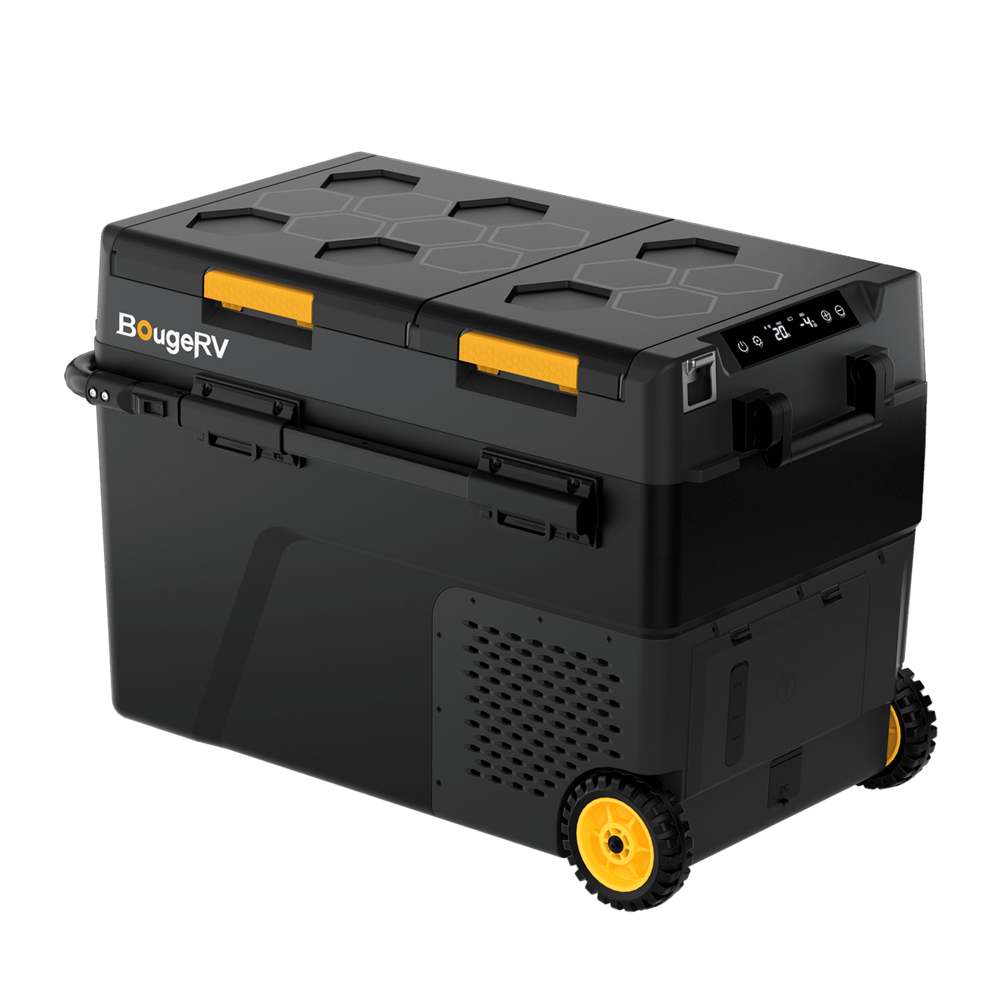Product photo of BougeRV New CRD2 V2.0 52QT Dual Zone 12V Portable Fridge - Fridge Only
