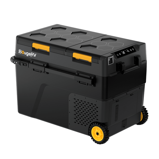 Product photo of BougeRV New CRD2 V2.0 52QT Dual Zone 12V Portable Fridge - Fridge Only