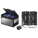 Product photo of BougeRV Rocky Solar Battery Portable Fridge Kit - 55QT