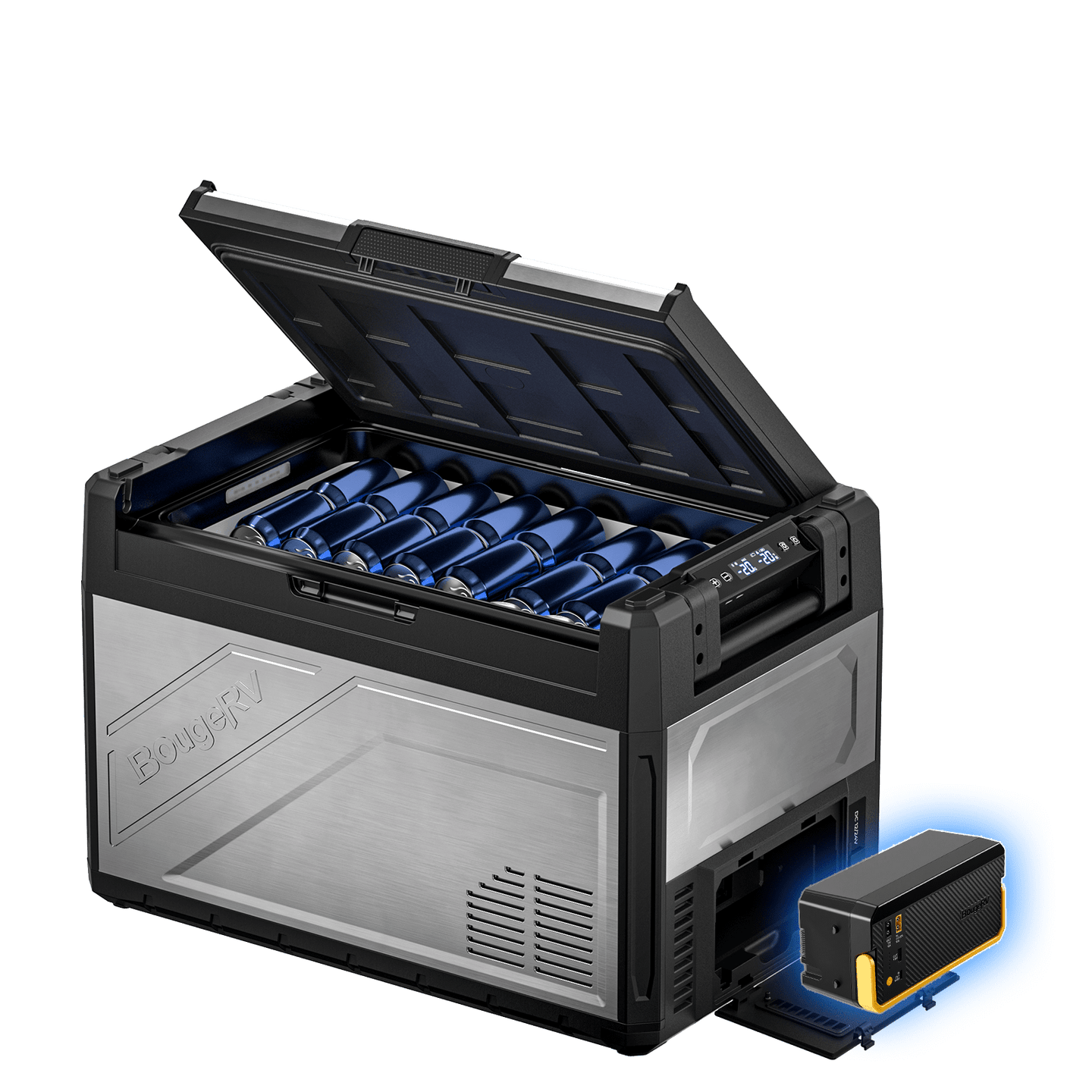 Product photo of BougeRV 12V Dual Zone Fridge Soccer Season Watch Party Kit