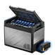 Product photo of BougeRV New Rocky V3.0 69QT Dual Zone 12V Car Fridge - Fridge with Battery