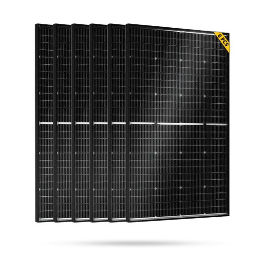 Product photo of BougeRV N-Type 1200 Watts 16BB 12V/24V Bifacial Solar Panel