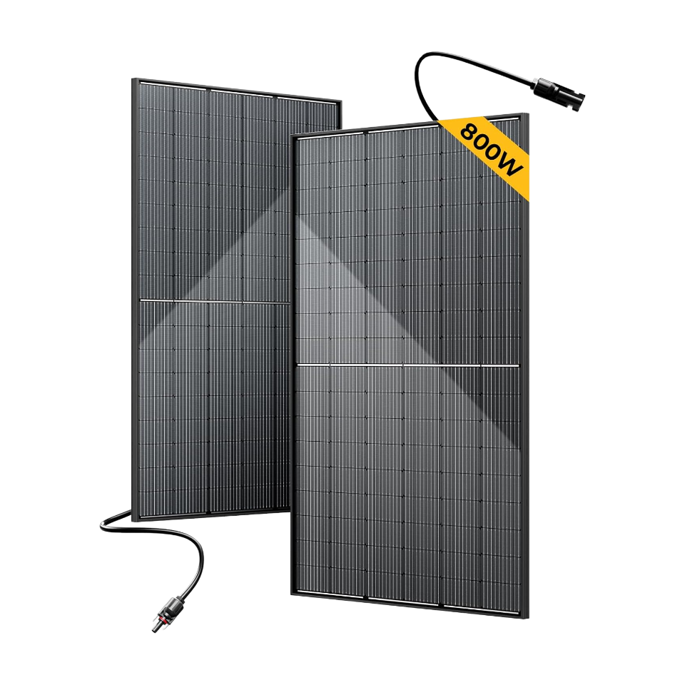 BougeRV Bifacial 800 Watts 10BB Solar Panel