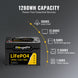 Product photo of BougeRV 12V 1280Wh/100Ah LiFePO4 Battery