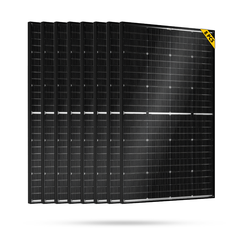 Product photo of BougeRV N-Type 1200 Watts 16BB 12V/24V Bifacial Solar Panel