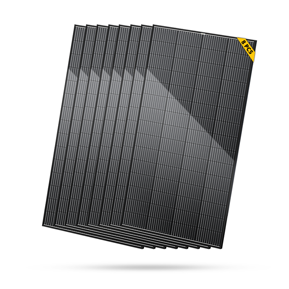 Product photo of BougeRV Bifacial 600 Watts 12BB 12V/24V Rigid Solar Panel