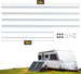 BougeRV 58in Adjustable Solar Panel Tilt Mount Brackets