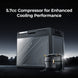 Product photo of BougeRV New Rocky V3.0 81QT Dual Zone 12V Car Fridge