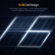 Product photo of BougeRV N-Type 1200 Watts 16BB 12V/24V Bifacial Solar Panel
