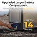 Product photo of BougeRV New Rocky V3.0 81QT Dual Zone 12V Car Fridge