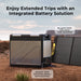 Product photo of BougeRV New Rocky V3.0 81QT Dual Zone 12V Car Fridge