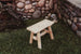 Lakeland Mills Cedar Log 23 inch End Bench pair