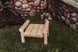 Lakeland Mills Cedar Log Ottoman