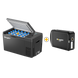 BougeRV 12V 23QT Refrigerator Black with JuiceGo 240Wh Portable Power Station