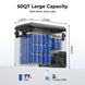BougeRV ASPEN S50 12V 50QT Portable Fridge