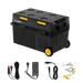 Product photo of BougeRV New CRD2 V2.0 43QT Dual Zone 12V Portable Fridge with 240Wh Battery