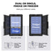 Product photo of BougeRV Rocky V2.0 81QT Dual Zone 12V Portable Fridge