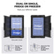 Product photo of BougeRV Rocky V2.0 81QT Dual Zone 12V Portable Fridge
