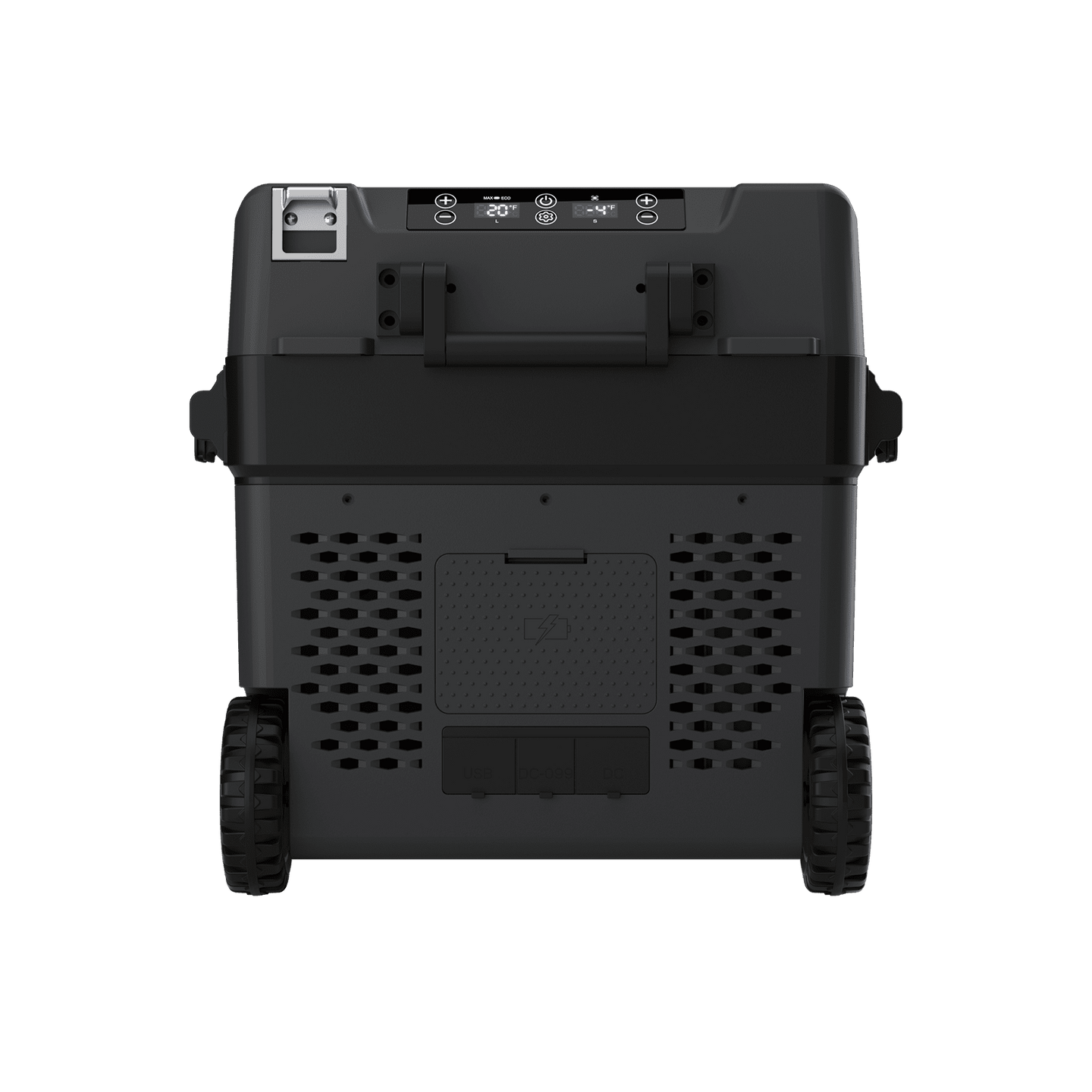 Product photo of BougeRV CRD2 43QT Dual Zone 12V Portable Fridge Freezer
